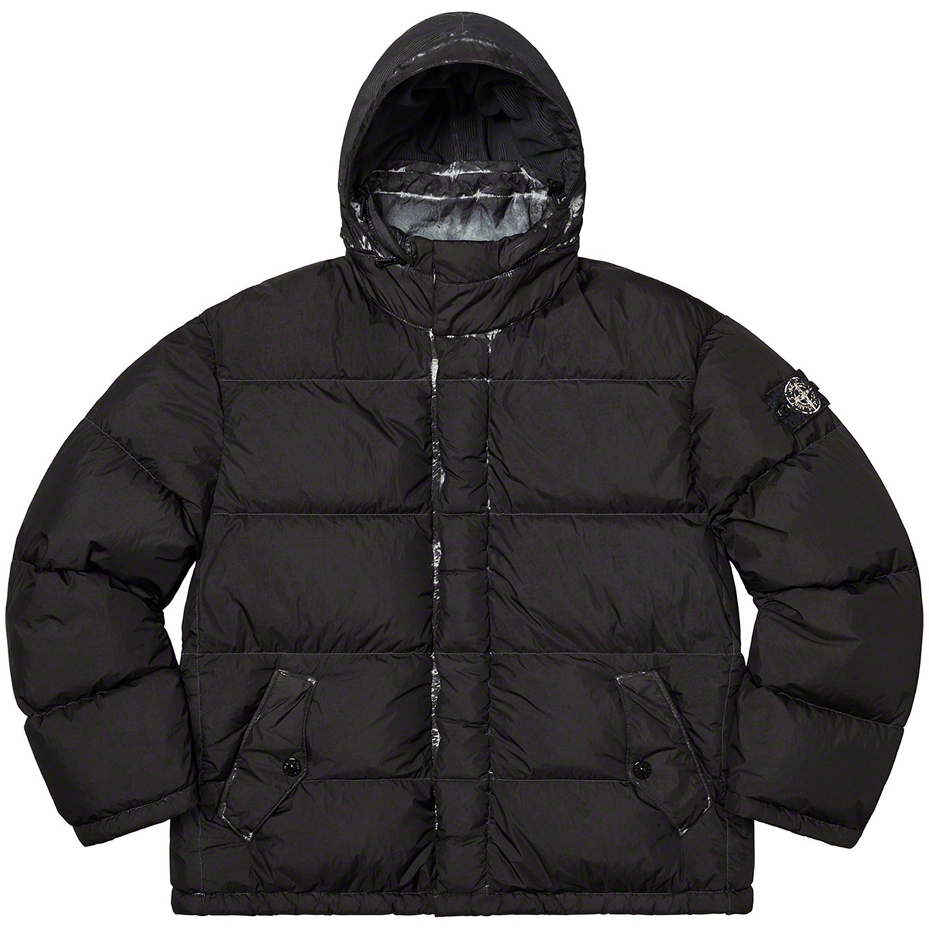 Supreme®/Stone Island® Painted Camo Crinkle Down Jacket view 11